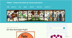 Desktop Screenshot of famda.org.au