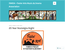 Tablet Screenshot of famda.org.au
